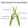Garden Shears, Harvesting Shears (2 Pieces), Locking Handle Trimming Scissors,