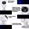 KFMX Proyector De Estrella Galaxia Astronautas Lampara De Noche