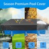 102 X 63 Rectangular Pool Cover 8x5 Outdoor Swimming Pools