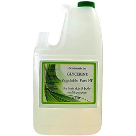 Dr Adorable - 10 lb - Glycerin / Glycerine - Premium Vegetable USP Grade 100% Pure