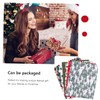 SOIMISS 10 Sheets Christmas Cotton Fabric Cloth Floral Patchwork Material