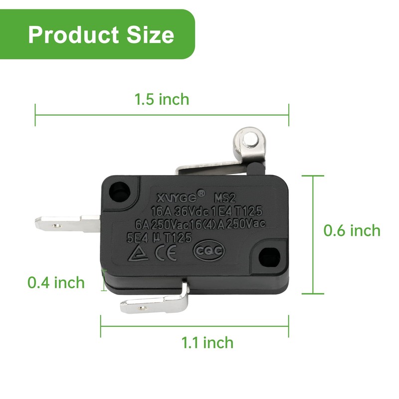 10L0L Golf Cart Accelerator Pedal Box Micro Switch for EZGO