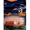 Hot Wheels 2001 Hot Wheels '63 T-Bird #142 Red Wired
