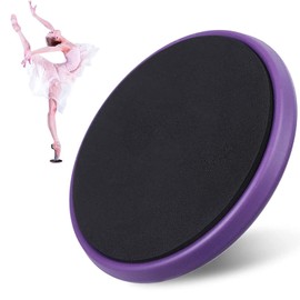 Ballet Turn Disc Turning Board for for Dancers Figure Skaters Gymnasts Cheerleaders, Portable Spin Turn Board to Improve Balance Pirouette Technique, Ballet Training Equipment for Kids Adult (Purple)