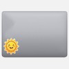 Cute Smiling Sun Vinyl Decal – Unique 5-Inch Waterproof Sticker