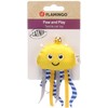 Flamingo Strellow Octopus Cat Toy - Yellow, 6.8 × 2.5