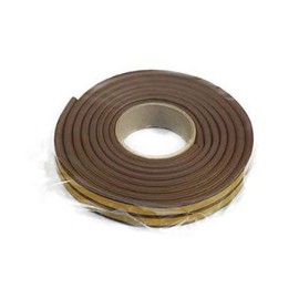 Door Gap Soundproofing Tape P Type [For Gap 0.8 - 0.18 inch (2 - 4.5 mm)] Pack of 1 (2 Pieces When Tearing)