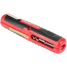 TOPINCN Pelacables Multifuncional, Pelacables para Electricista, 8 – 13 mm, Herramienta para pelar Cables Redondos de bajo Voltaje