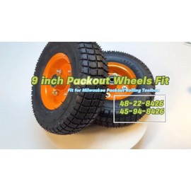 DNShorix Packaout Wheels Fit for Milwaukee Rolling Tool Box 48-22-8426/ 45-84-8426