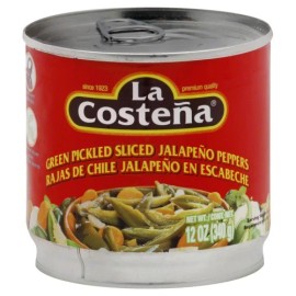 La Costena Pepper Jalapeno Sliced 12 OZ Pack Of 12