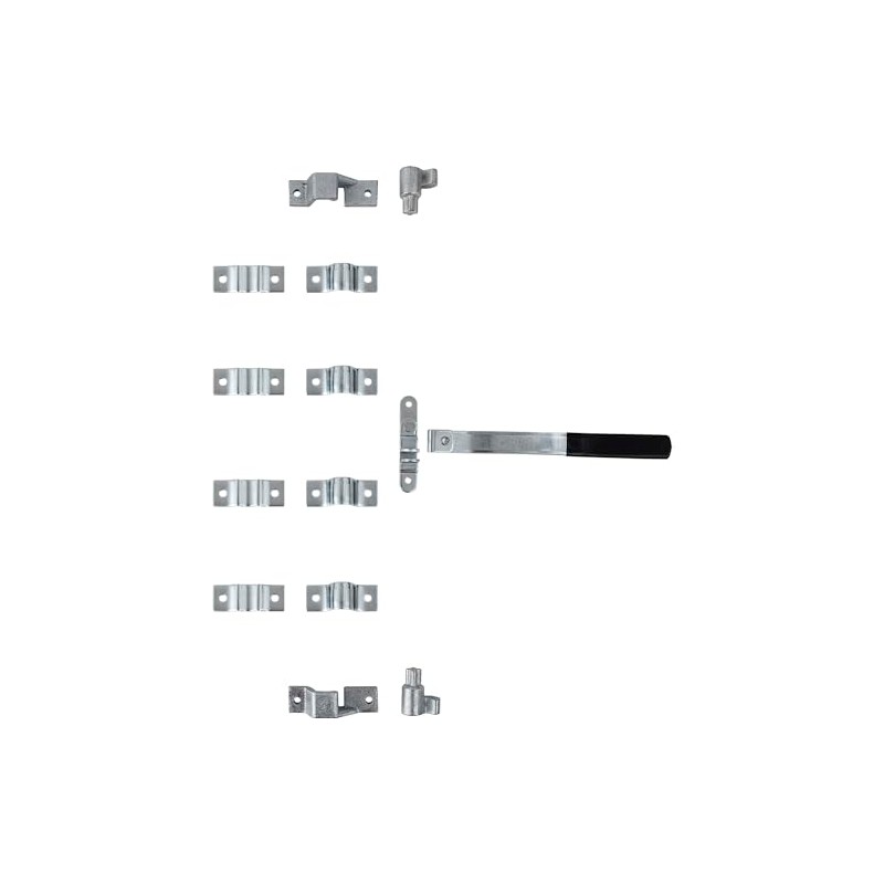 Buyers Products B2159C Cam Action Door Lock Kit, Zinc Coated