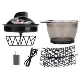 Hair Color Mixing Bowl, Dyeing Cream Mixing Bowl, with Scales Electric Dyestuff Mixer, US Plug Dyeing Cream Blender, Automatic Mixer for Hair Salon Home