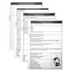 IQ Company Unisex's Ideal Compact Logbook Refill, Mixed, Large