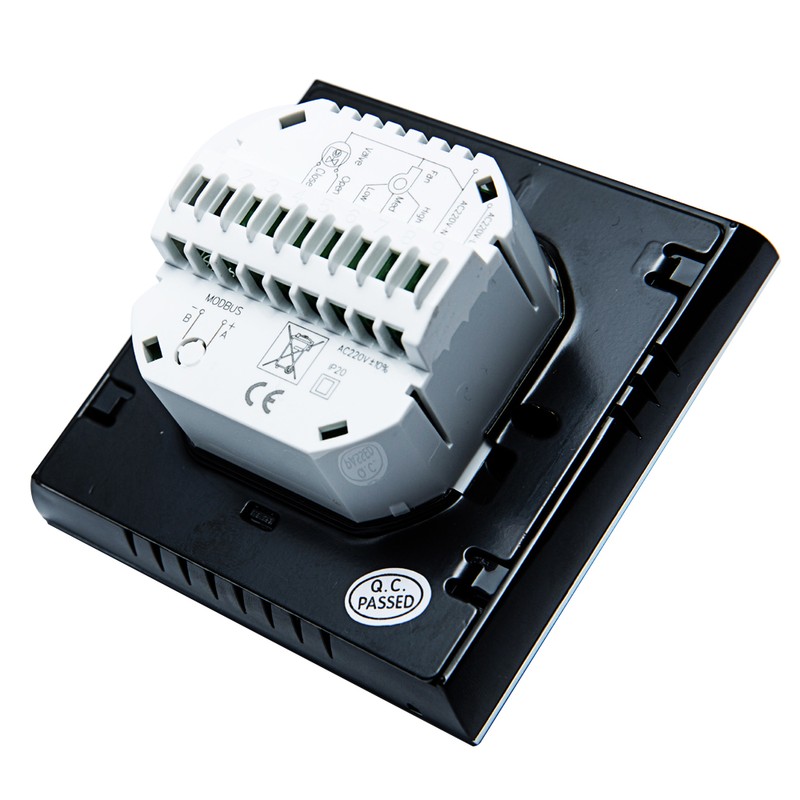 Four Pipe Wifi Voice Intelligent Room Thermostat Digital Programmable Temperature