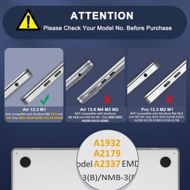 MOSISO Compatible with MacBook Air 13 inch Case 2022 2021 2020 2019 2018 Release A2337 M1 A2179 A1932 Retina Display, Plastic Garden Flowers Hard Shell&Keyboard Cover&Screen Protector, Transparent