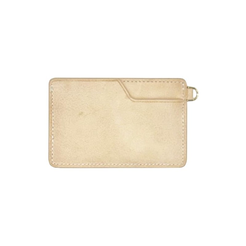 Creed 335C125#20 Pass Case, Passport Case, Tannin, Cowhide Leather, Beige,
