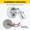 WTNYOU 12V LED RV Interior Reading Light, Dimmable, with Dual