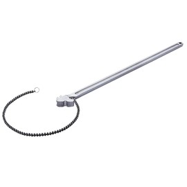 Happybuy Chain Wrench, 48-inch Heavy Duty, 13.4-inch Diameter Capacity, CRV Reversible, Ergonomic, for Pipe Installation & Car Repair