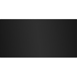 uDecor DuraClean Smooth Black Vinyl 2x4 Ceiling Tile - Box of 10 - Washable, Fire-Rated, PVC