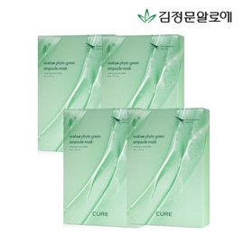 Kim Jeong-mun Aloe 김정문알로에 큐어 피토 앰플 마스크팩 시즌5 (40매) Kim Jeong-mun Aloe Cure Phyto Ampoule Mask Pack Season 5 (40 sheets)
