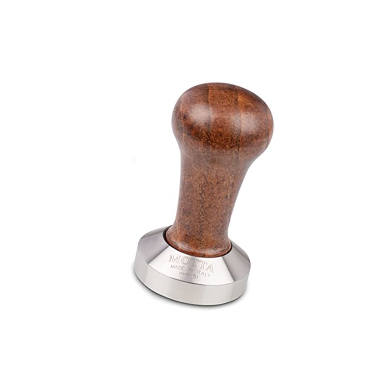 Metallurgica Motta 51 mm Coffee/Espresso Brown Tamper With Stainless Steel