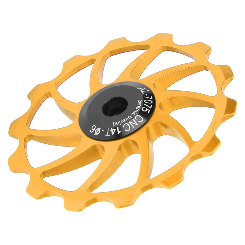 Cycling Bicycle Rear Pulley Bike Guide Roller Pulley Parts 14T