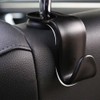 Car Headrest Hooks Luggage Rack Car Hook Black Load Capacity