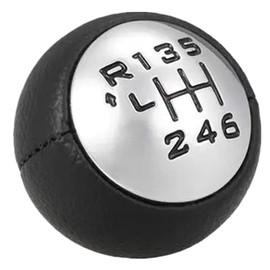 OBEST Peugeot Universal Vehicle Gear Knob 6 Speed Car Gear Knob Head for Peugeot 307 308 3008 407 5008 807, Manual Transmission