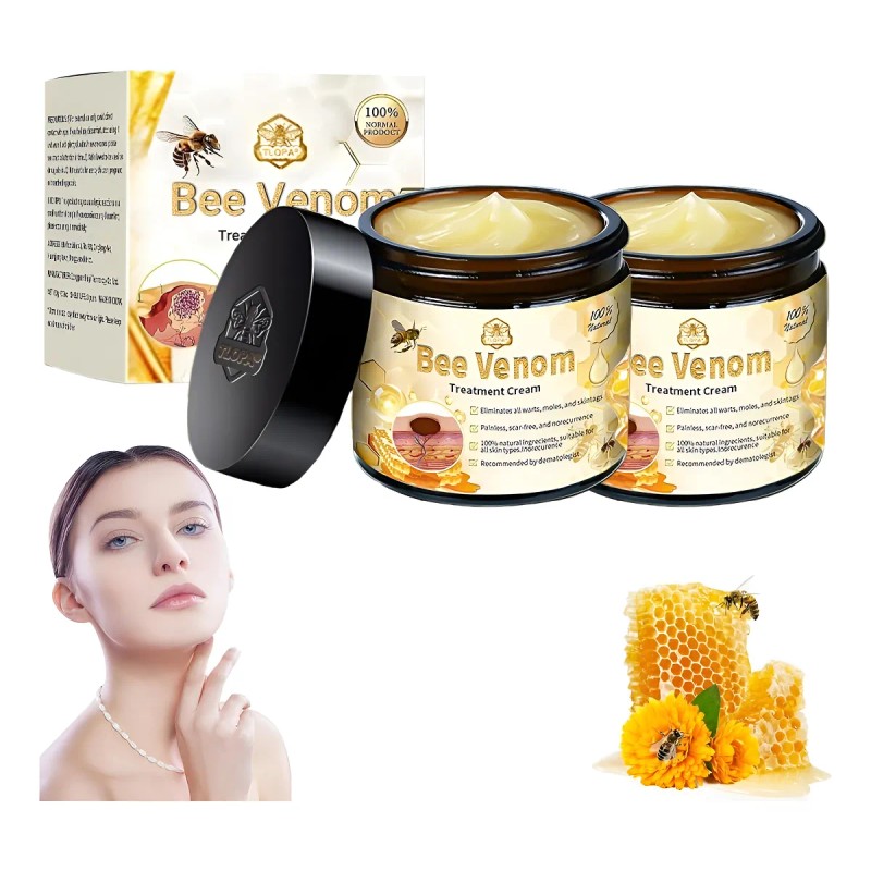 Crema De Tratamiento Para La Piel De Abeja, All Parts