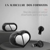 Auriculares Inalámbricos en Forma de Corazón Bluetooth 5.3 Auriculares Bluetooth