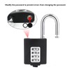 Heavy Duty 4 Digit Combination Lock,PadlockCombination Lock,Indoor and Outdoor Lock,Set