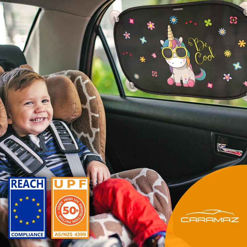 Car Window Shades for Baby with Certified UV Protection -