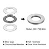 sourcing map AXK1730 Axial Needle Bearing with Washers 17mm Bore