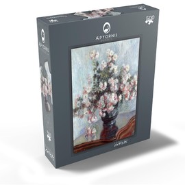 MyPuzzle Chrysanthemums 1882 by Claude Monet - Premium 500 Piece Jigsaw Puzzle for Adults