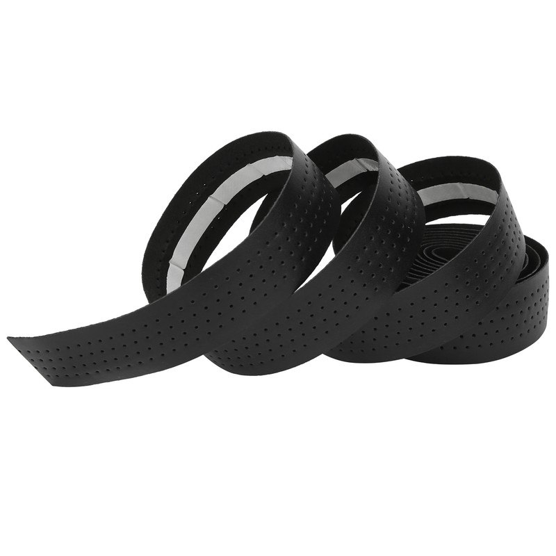 2Pcs Cycling PU Leather EVA Handlebar Belt Road Bike AntiSlip