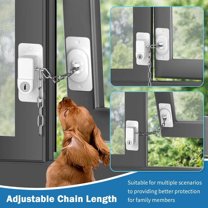 YTOOK Pack of 2 Child Safety Window No Drilling Required