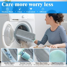 Shoe Laundry Bag for Washing Machine, New Shoe Washing Machine Bag 2024, Laundry Bag for Shoes - Shoe Cleaning Bag for Washer and Dryer