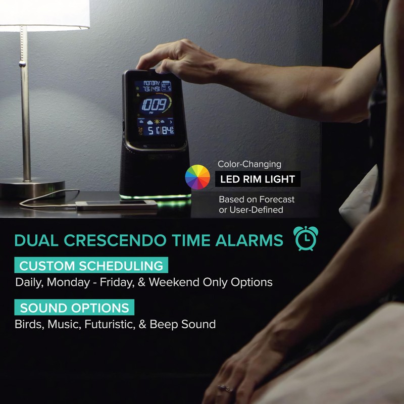 La Crosse Technology S87078 Color Wireless Weather Station with Bluetooth