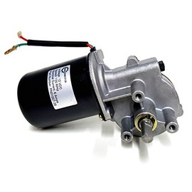Makermotor 3/8" D Shaft 12V DC Reversible Electric Gear Motor 100 RPM