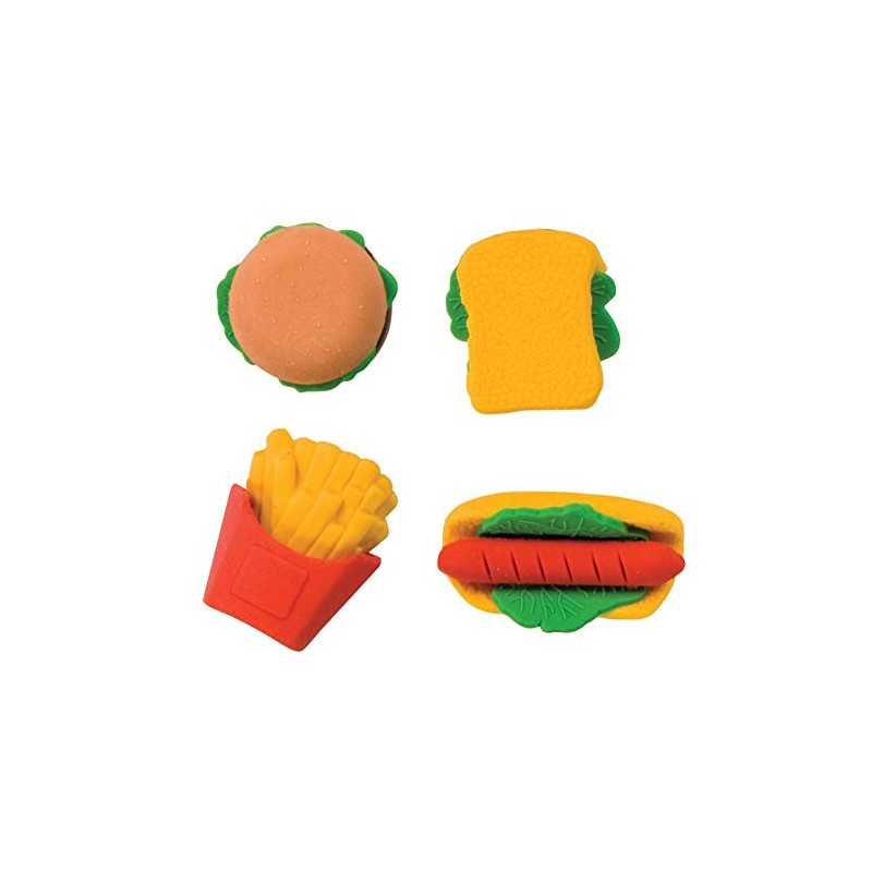 Raymond Geddes Snack Attack 3D Scented Eraser Display, 36 Pack