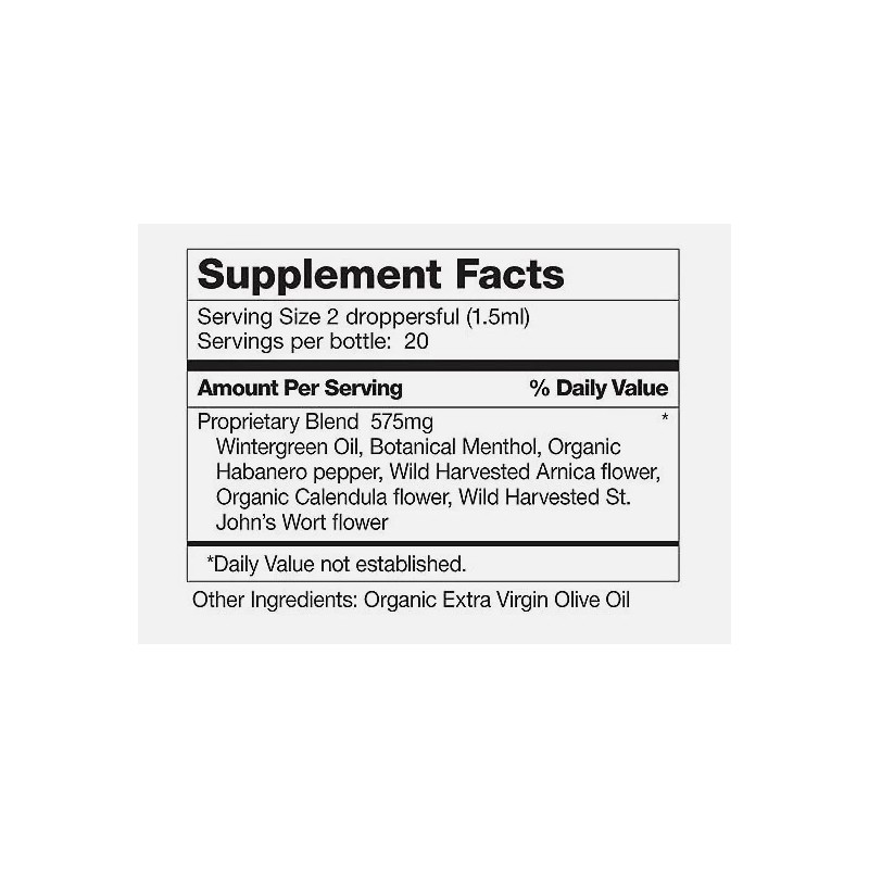 Dr. Schulze's Deep Tissue Oil Herbal Supplement 1 FL. Oz.