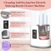 ZJchao Limpiador de Brochas de Maquillaje Eléctrico