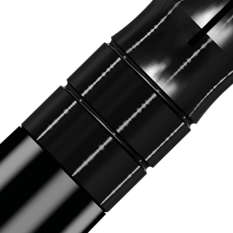 Mission Darts Sabre Shafts | Durable Black Polycarbonate Stems with