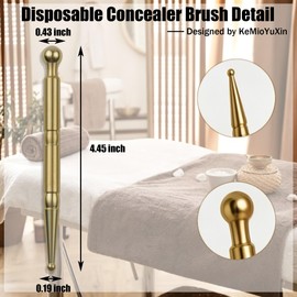 SADIKALO Copper Nose Wand - Brass Alloy Nose Wands Copper Wand Acupressure Tool Dual Tip Facial Massage Stick for Pressure Point Relaxation
