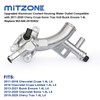 MITZONE Upgraded Aluminum Coolant Housing Water Outlet Compatible with 2011-2020