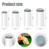 QIANCAIWANG 20 Pcs Pool Cue Tips, 4 Sizes Replacement Slip