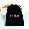 Yonhon Men's Cross Necklace for Men Black