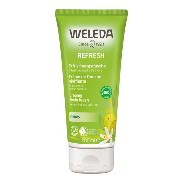 Weleda Refresh Creamy Body Wash Citrus - 200ml