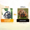 Short Snout Dog Muzzle - Adjustable Breathable Mesh Bulldog Muzzle,