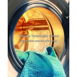 D504515 Dryer Cycle Thermostat Compatible with Alliance Cissell Huebsch Ipso Washer Dryer, L153-15F Washer Dryer Combos Thermal Fuse Switch Replace 504515